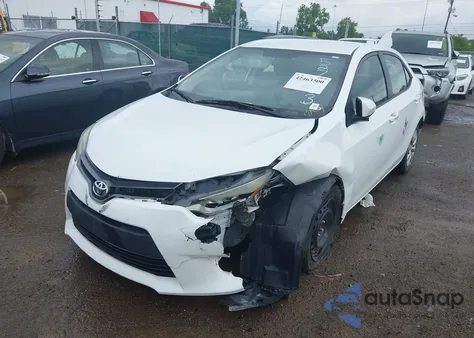 2016 Toyota Corolla Le из США, поврежденный, VIN 2T1BURHE7GC527003